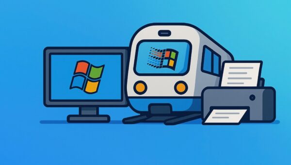 Hệ thống Windows cũ vẫn đang vận hành tàu điện, máy in và bệnh viện trên toàn cầu