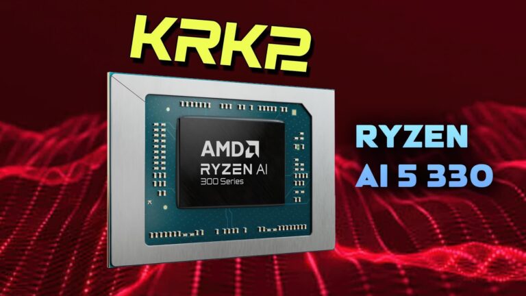 Ryzen Ai 5 330 Krackan 2 Lộ Hiệu Năng Mạnh Mẽ Trên Geekbench Featured