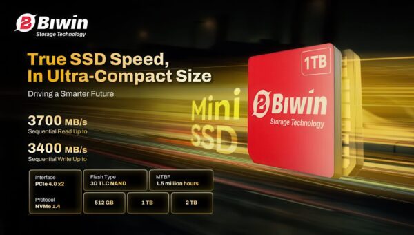 Mini SSD: Chuẩn lưu trữ NVMe siêu nhỏ gọn cho thiết bị di động thế hệ mới