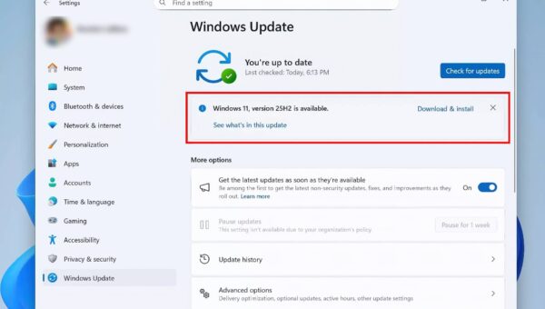 Microsoft phát hành ISO Windows 11 25H2 trước đợt cập nhật tháng 10