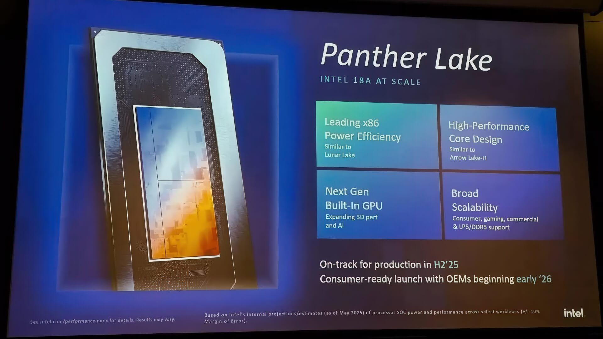Intel Panther Lake mới - Core Ultra 9 X388H có 16 nhân CPU và 12 nhân GPU