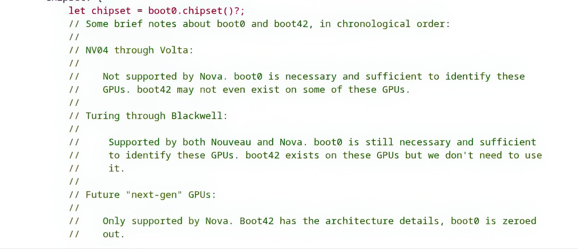 Nvidia bỏ Boot0, chuyển sang Boot42 cho GPU Rubin thế hệ mới