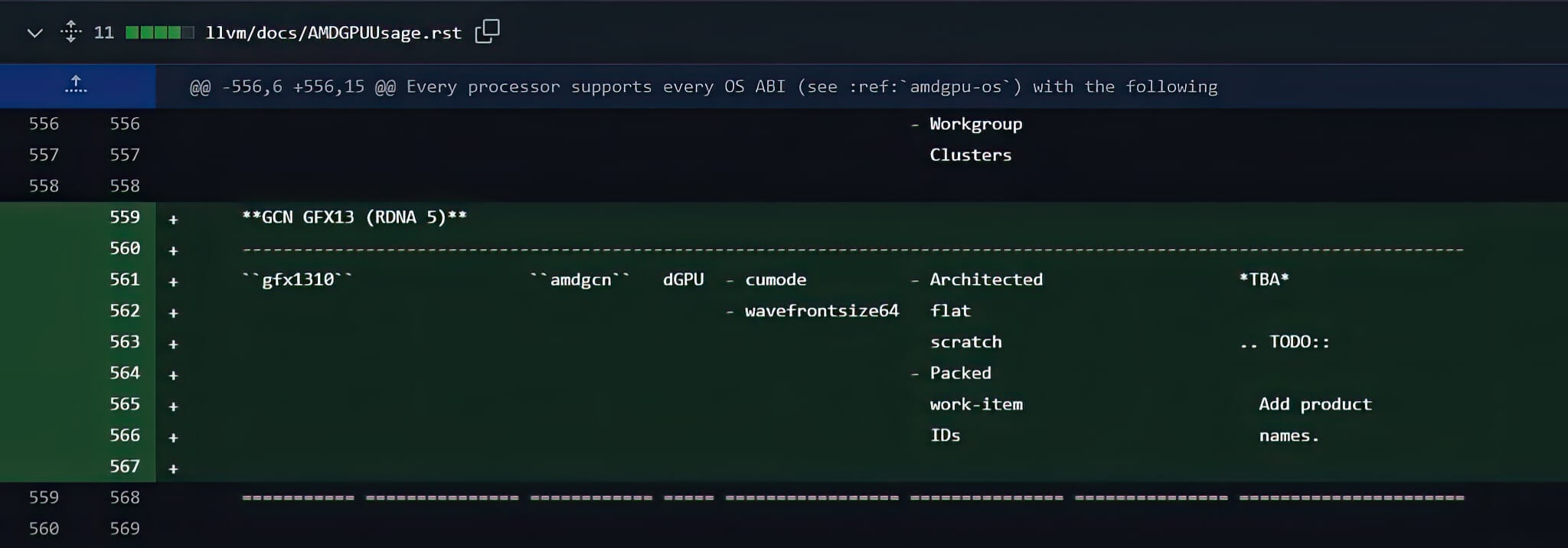 AMD xác nhận kiến trúc RDNA 5 GFX13 qua mã nguồn LLVM
