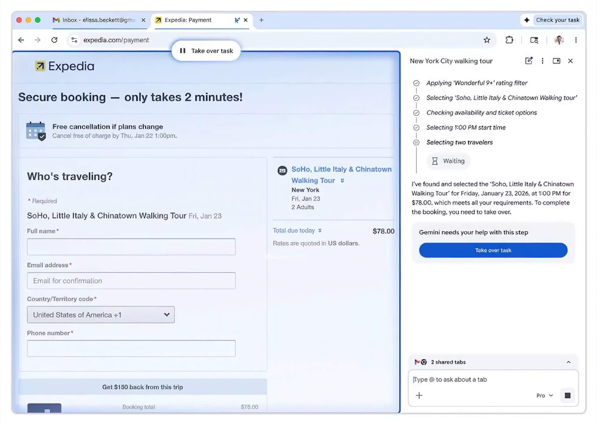 Google Chrome ra mắt Auto Browse - Khi trình duyệt tự biết làm việc thay bạn