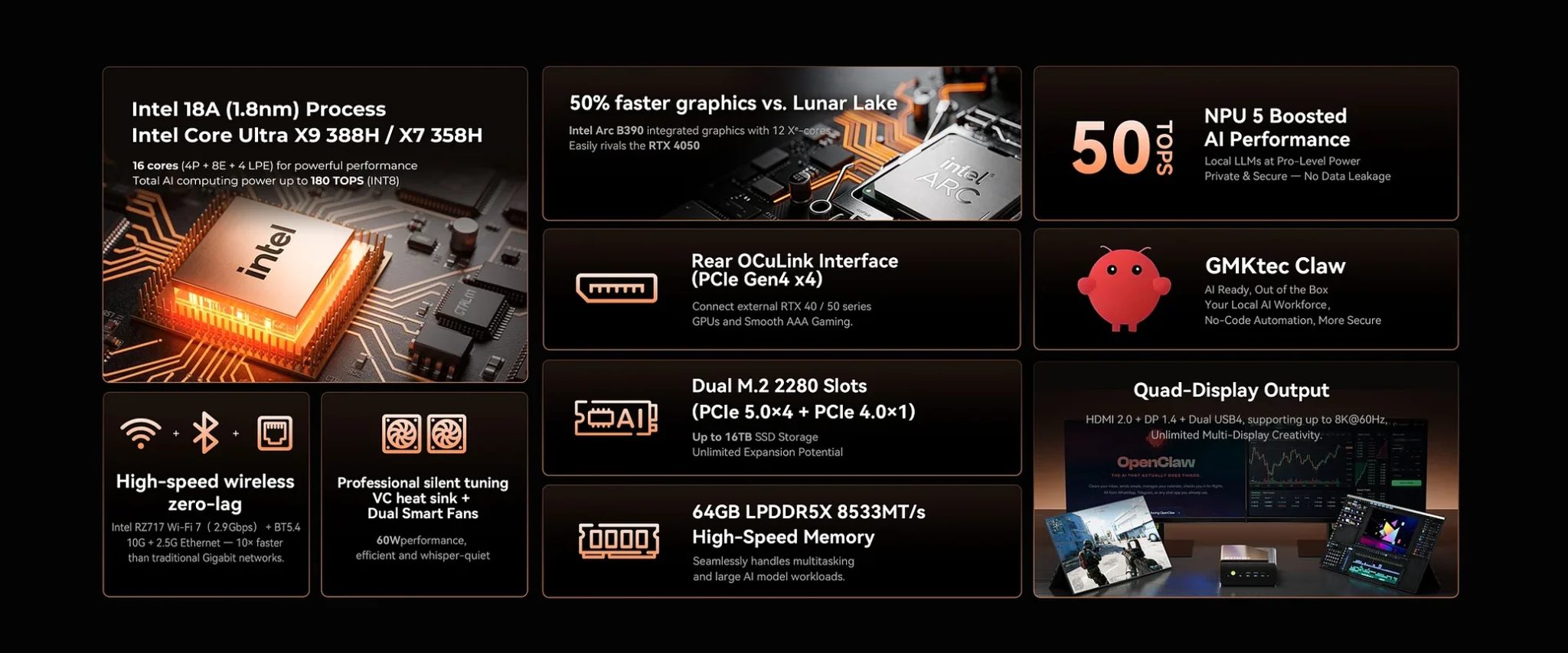 GMKtec EVO-T2 có gì đáng chú ý giữa làn sóng mini PC AI?