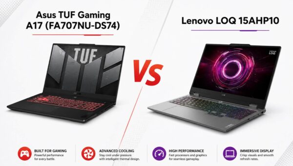 Asus TUF Gaming A17 và Lenovo LOQ 15AHP10 – Bạn nên chọn máy nào?