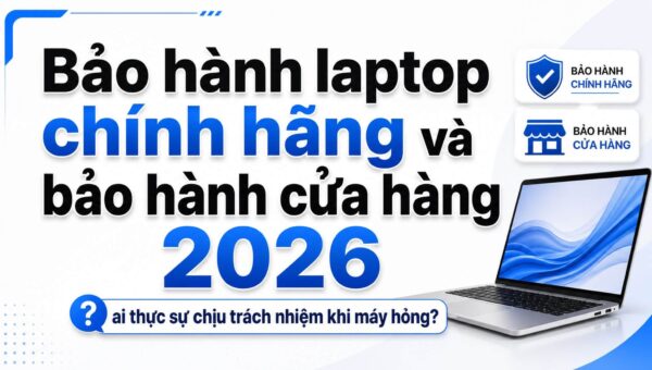 Bảo hành chính hãng và bảo hành cửa hàng khác nhau chỗ nào?