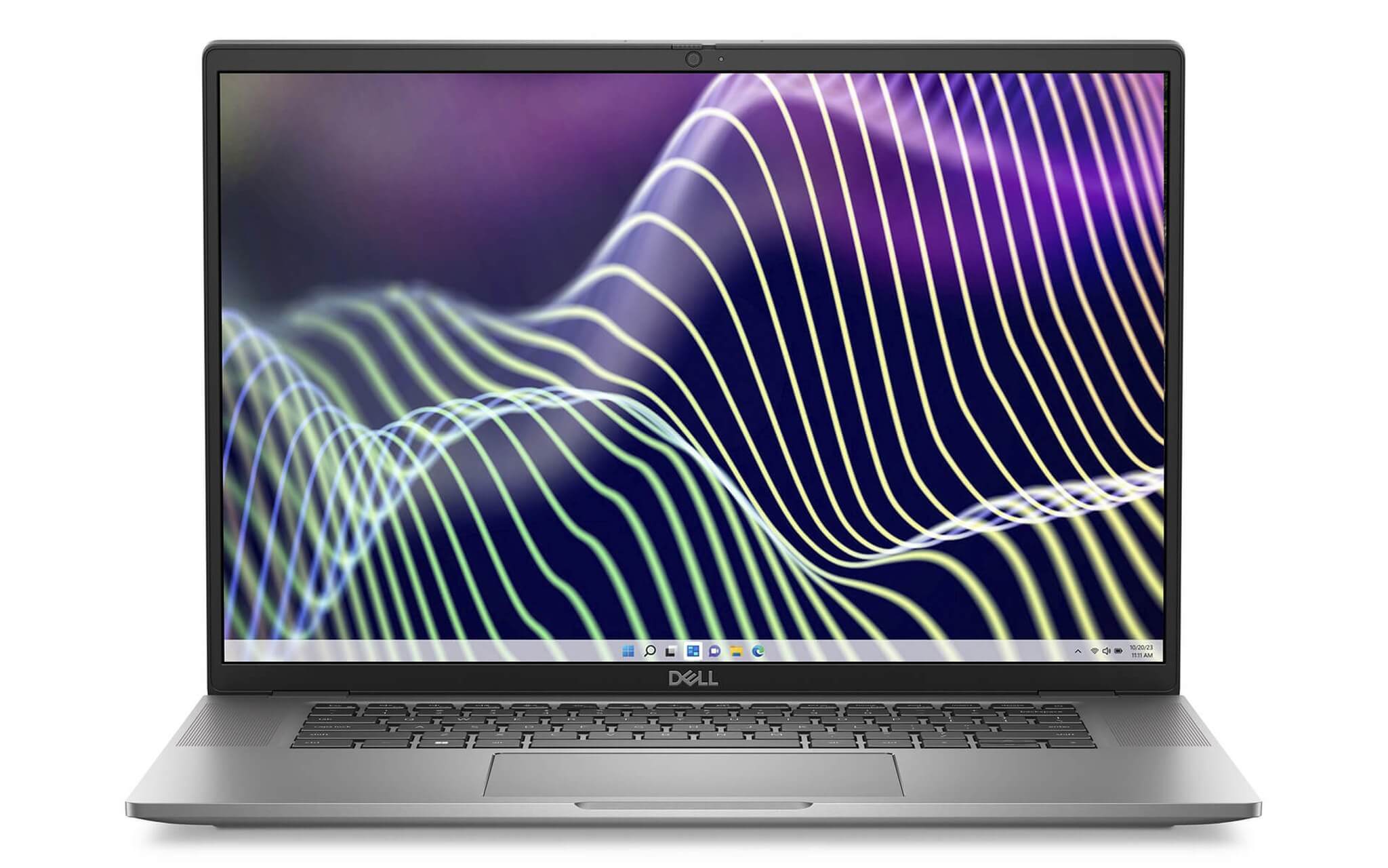 Màn hình 16 inch FHD+ 16:10 trên Dell Latitude 7640 hiển thị bảng tính Excel