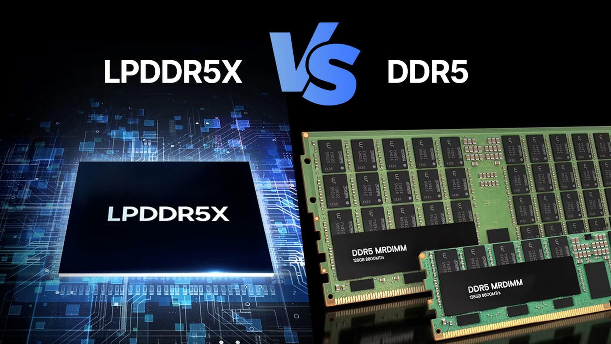 Module LPCAMM2 và khe SODIMM DDR5 trên laptop Module LPCAMM2 LPDDR5X tháo lắp được bên cạnh khe SODIMM DDR5 truyền thống