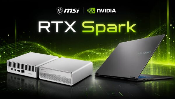 MSI giới thiệu laptop AI và mini PC mới tích hợp Nvidia RTX Spark