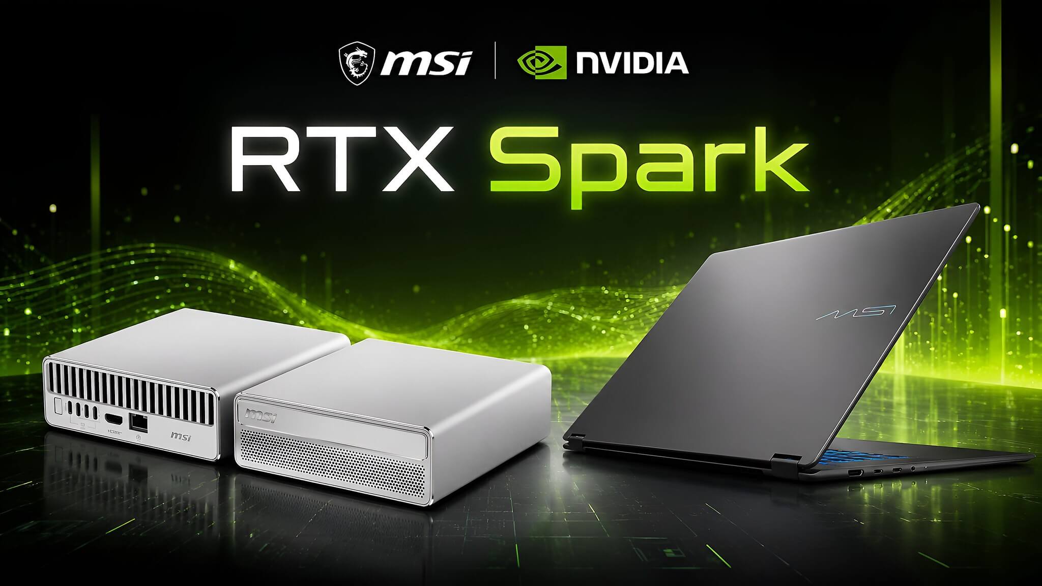 NVIDIA RTX Spark: MSI giới thiệu laptop AI và mini PC mới nhất