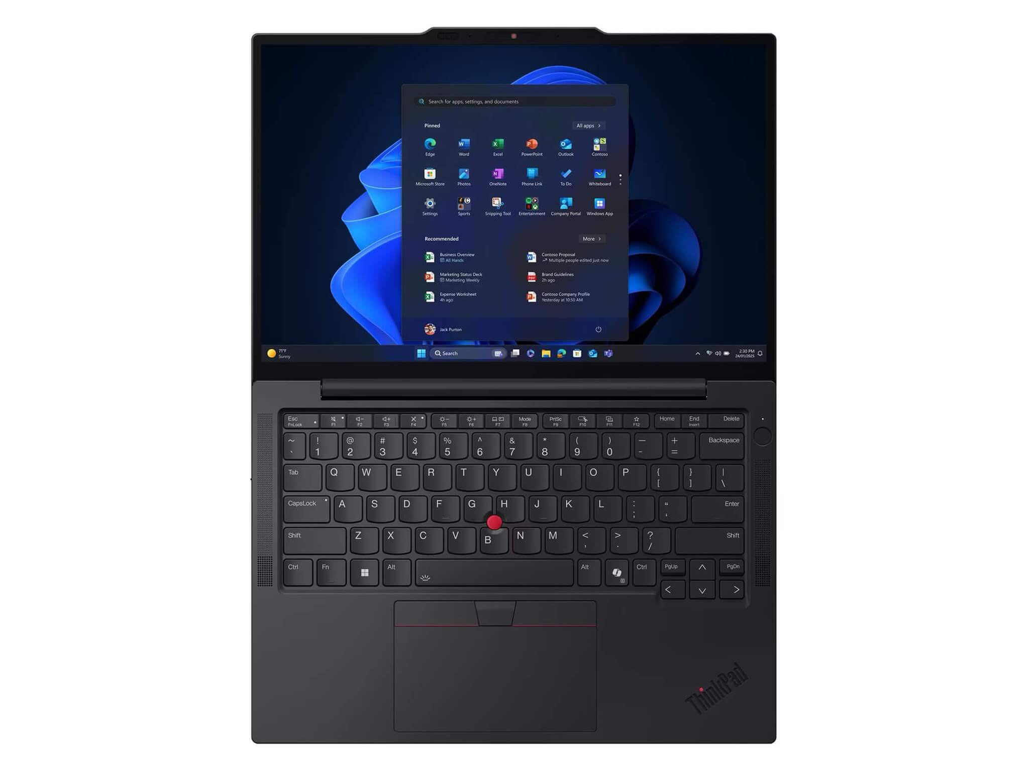 ThinkPad X13 Gen 6 - Bàn phím và âm thanh hỗ trợ hội họp trực tuyến chuyên nghiệp, không gây mỏi tay