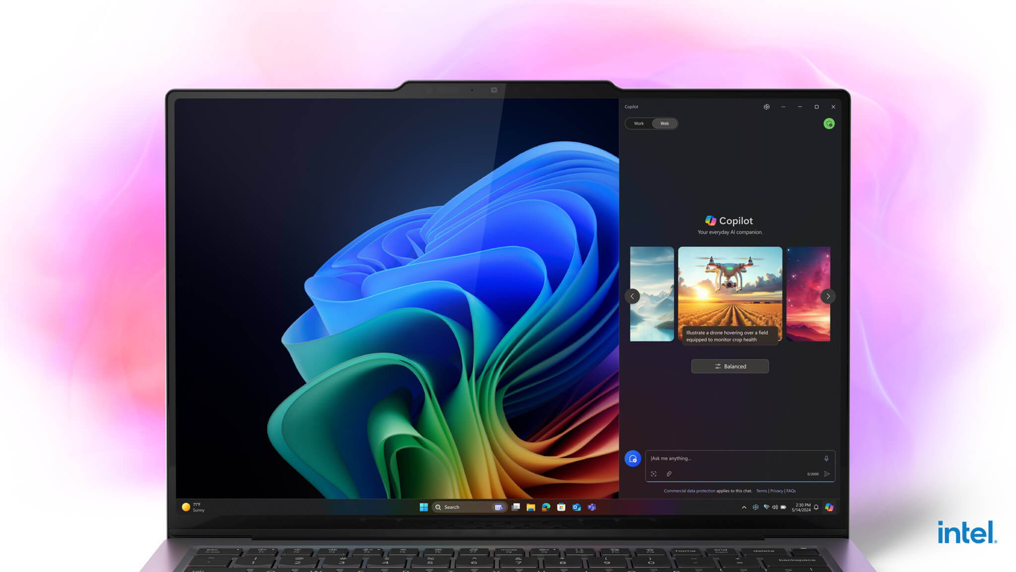 ThinkPad X9 14 inch Aura Edition - Màn hình OLED 14 inch hiển thị màu sắc trung thực,