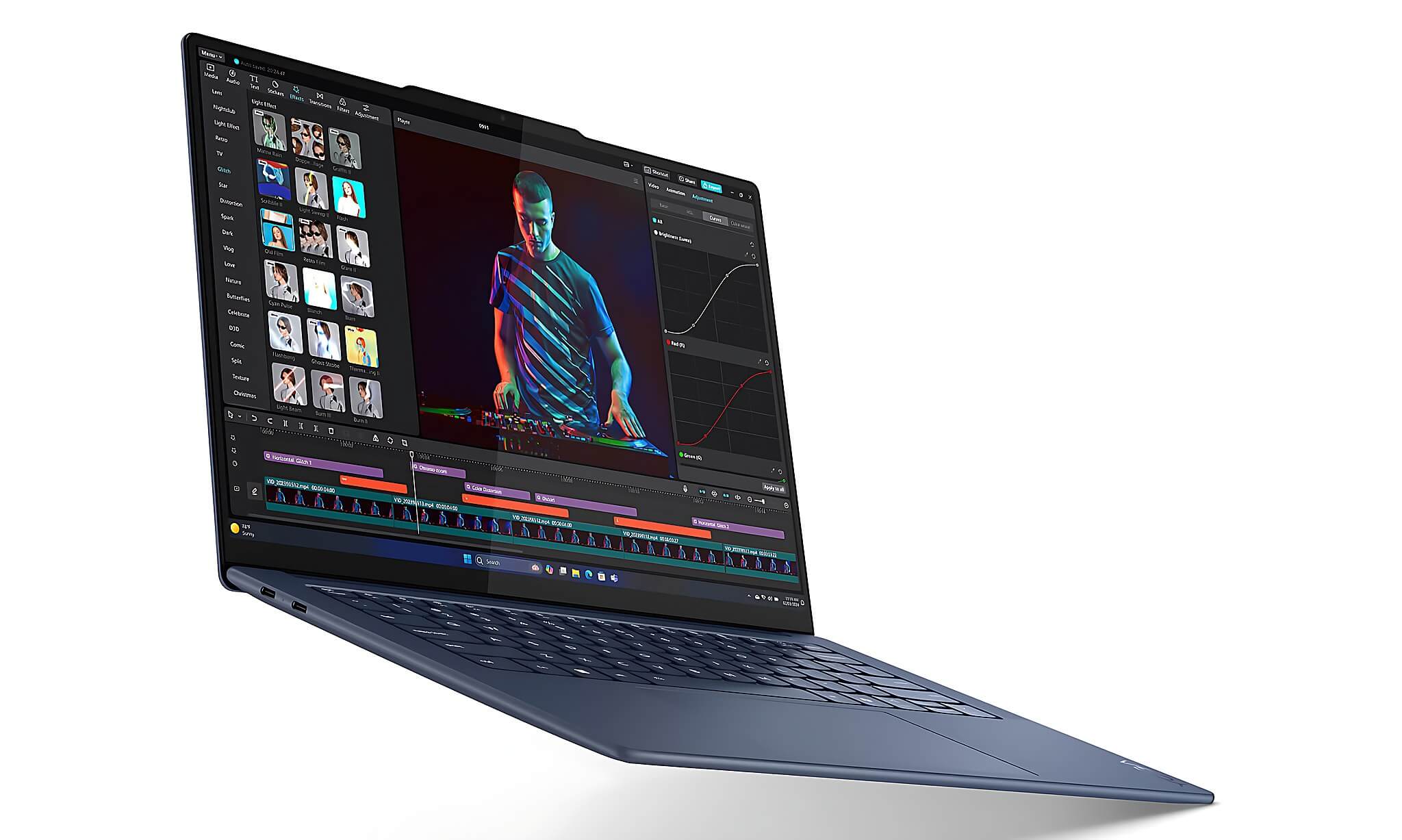 Lenovo Yoga Slim 7 dùng Snapdragon X Elite, pin 70Wh cho dân văn phòng di động