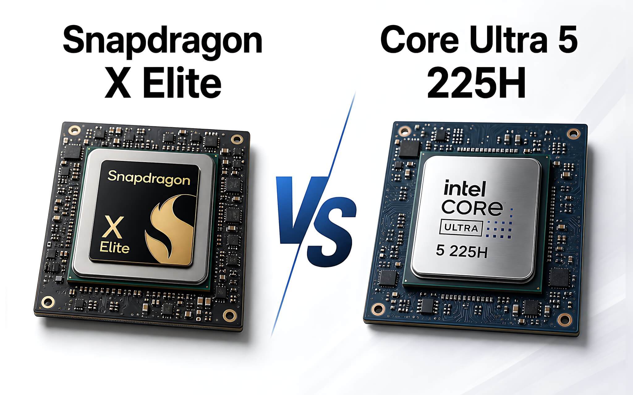 Laptop AI agent: Snapdragon X Elite và Core Ultra 5 225H, đâu là lựa chọn?