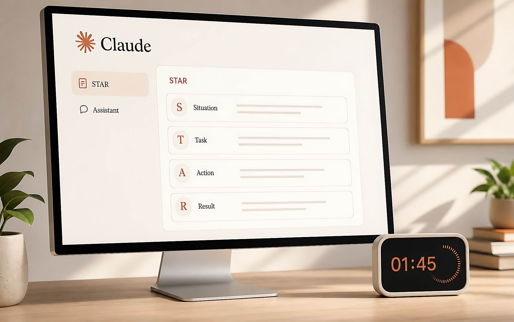 Các khả năng hỗ trợ chuẩn bị phỏng vấn của Claude