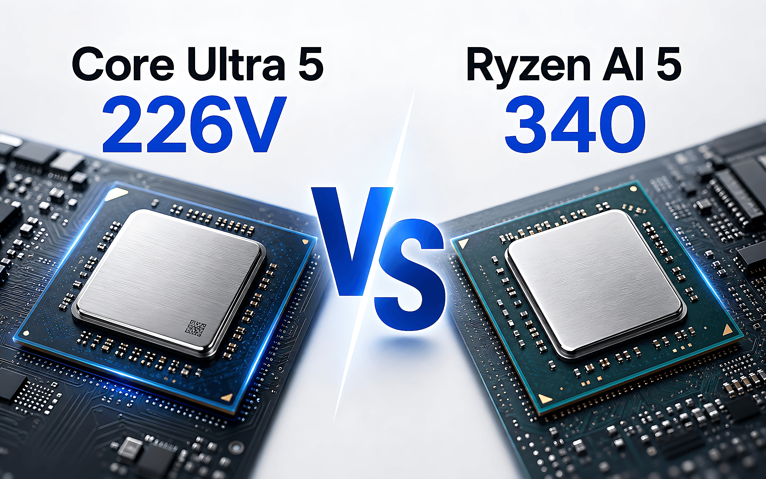 Intel Core Ultra 5 226V và Ryzen AI 5 340: Ưu tiên pin hay đa nhân?