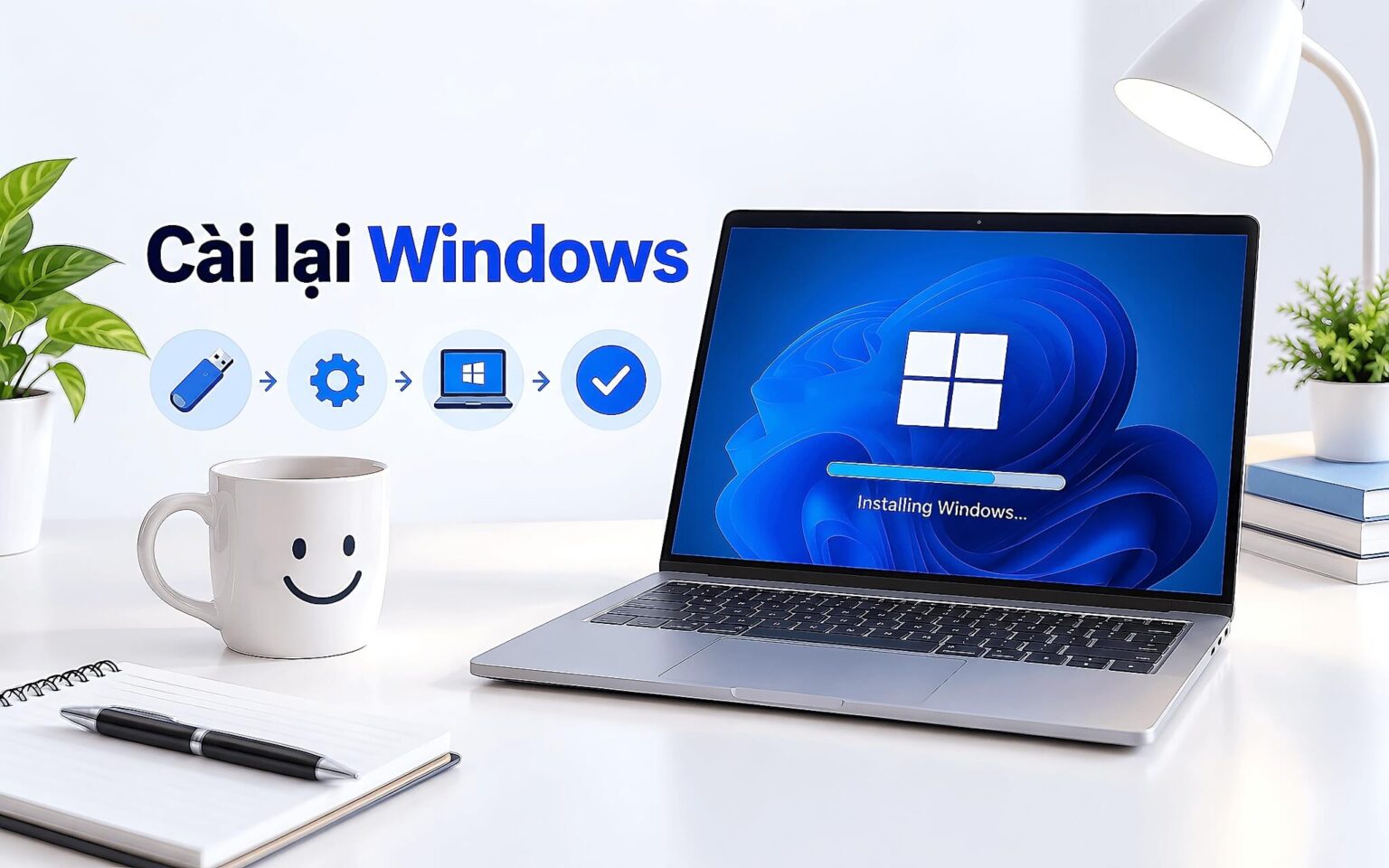 Cài lại Windows 11 trên laptop – Reset this PC, cài tại chỗ hay USB cài sạch?