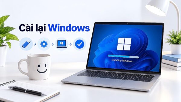 Cài lại Windows 11 trên laptop – Reset this PC, cài tại chỗ hay USB cài sạch?