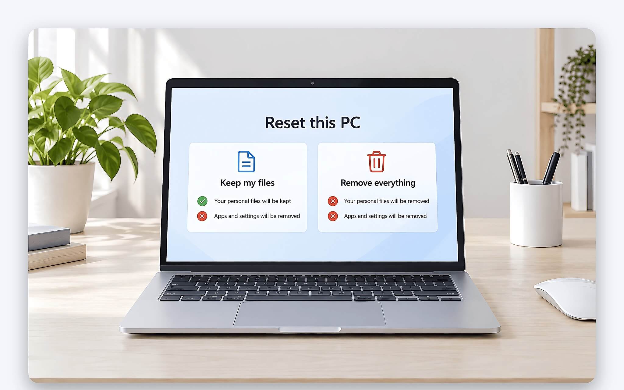 Bốn cách cài lại Windows 11 trên laptop khác nhau ở đâu