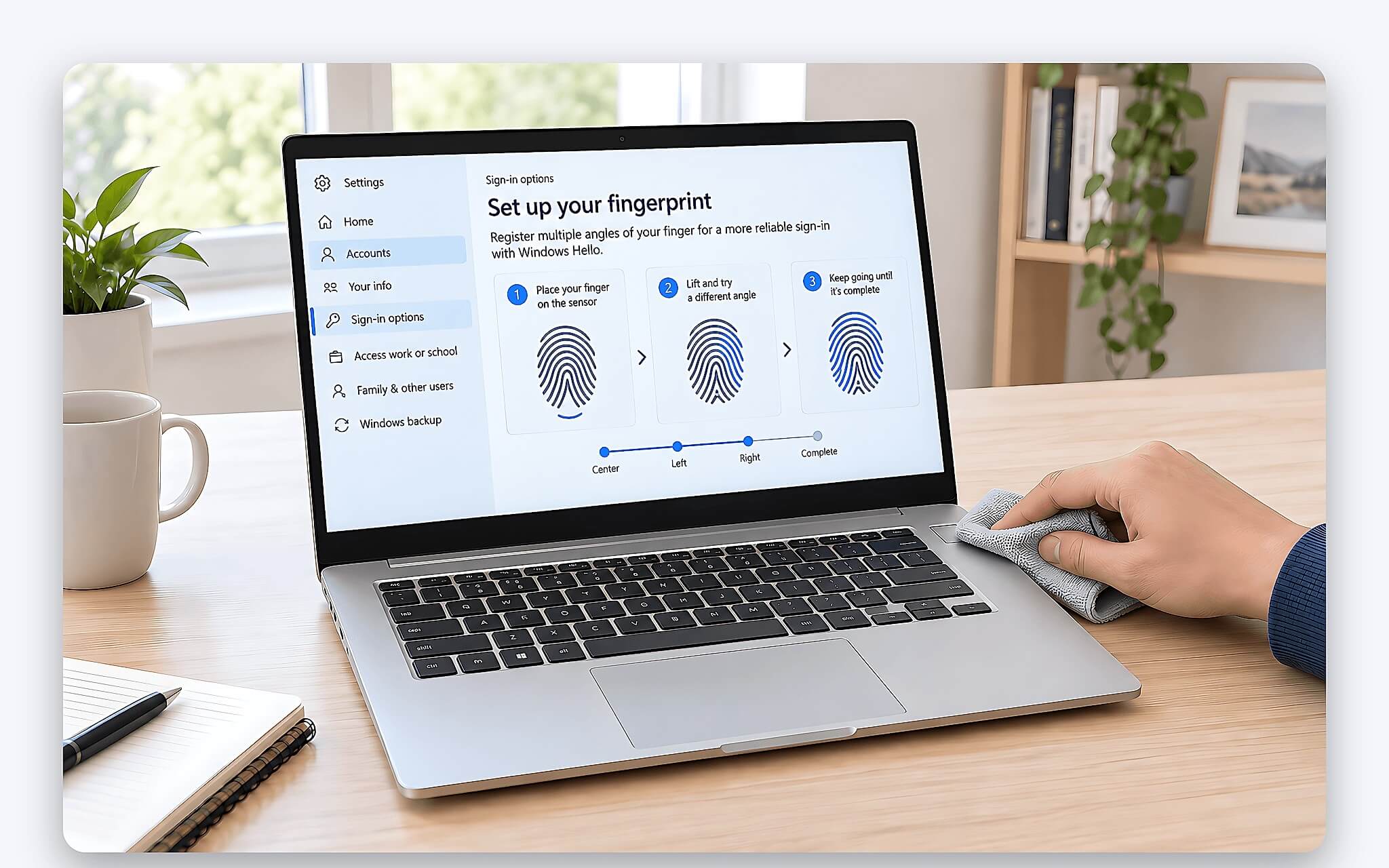 Lỗi đăng nhập vân tay thường gặp và cách khắc phục trên Windows Lỗi đăng nhập vân tay thường gặp và cách khắc phục trên Windows