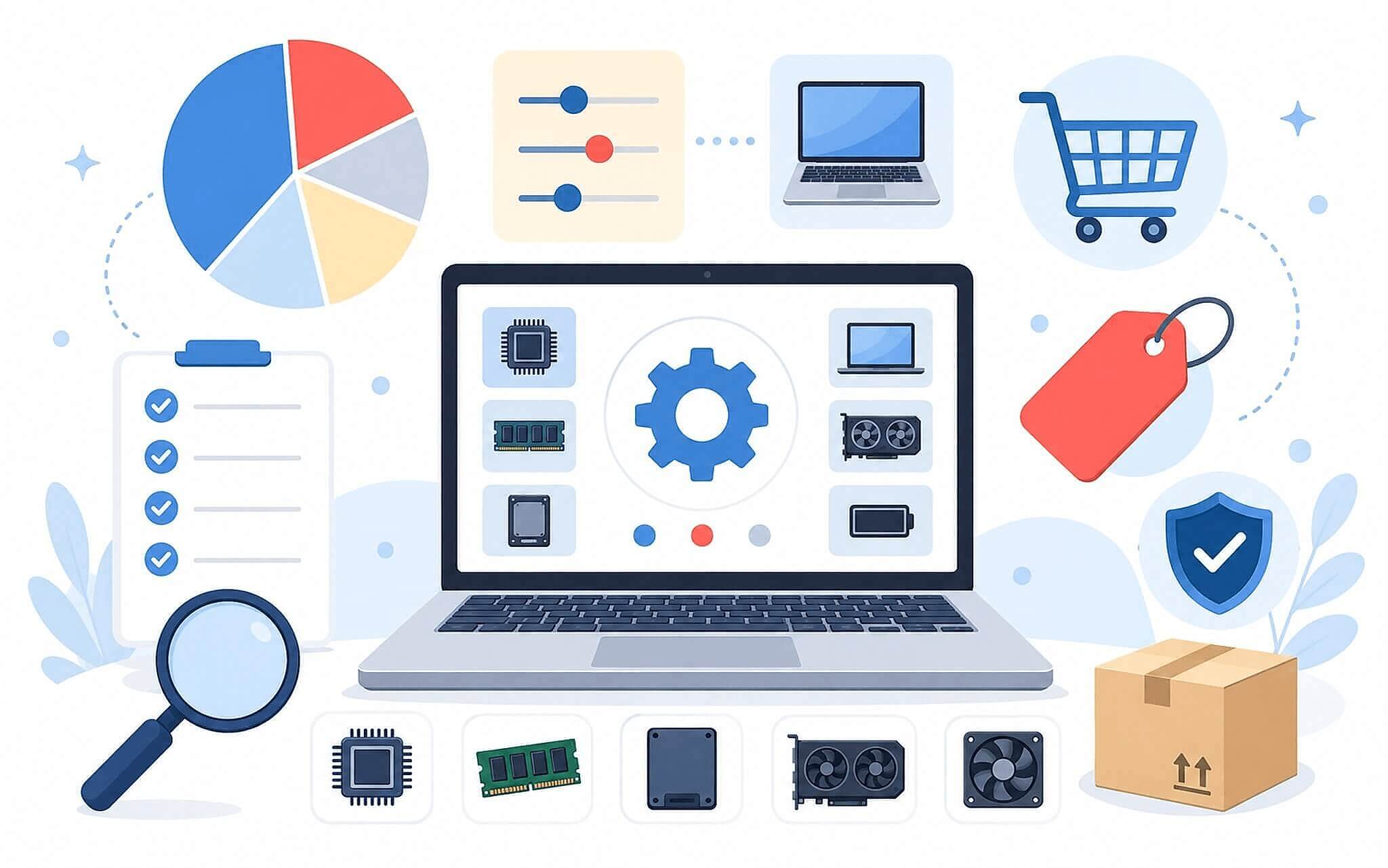 Phương pháp phân bổ ngân sách khi chọn cấu hình laptop Phương pháp phân bổ ngân sách khi chọn cấu hình laptop