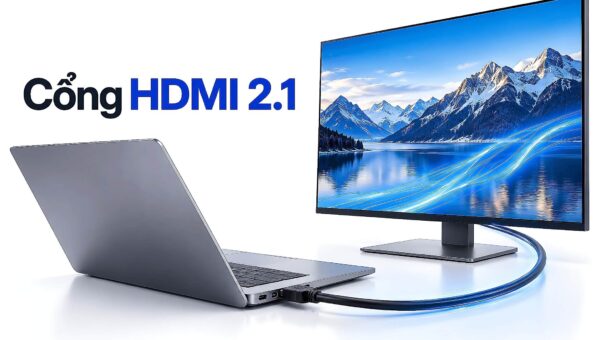 Cổng HDMI 2.1 trên laptop – Lý do nhiều máy chỉ xuất được 4K 60Hz