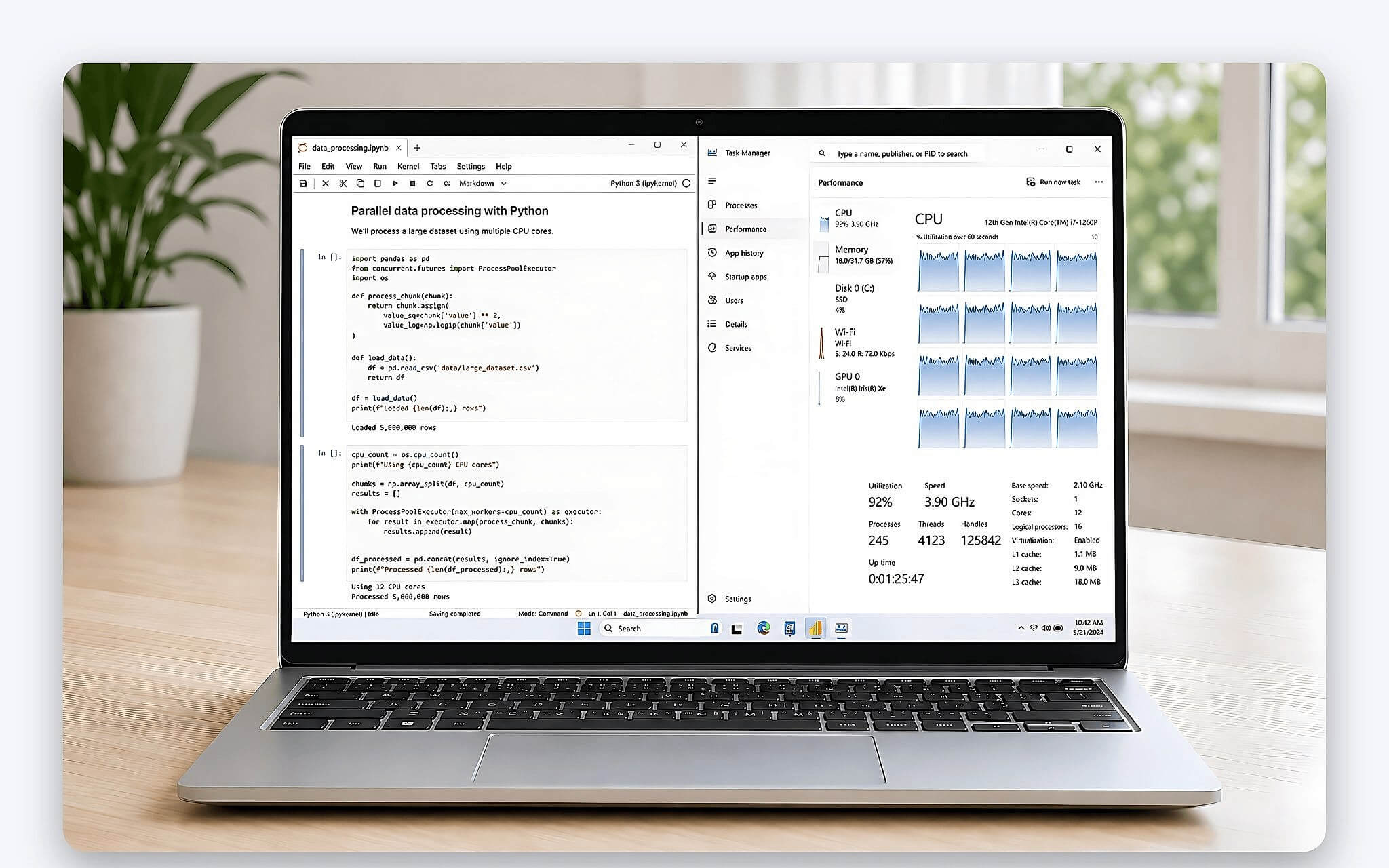 Cân đối bộ nhớ RAM và CPU cho công việc data analyst Cân đối bộ nhớ RAM và CPU cho công việc data analyst