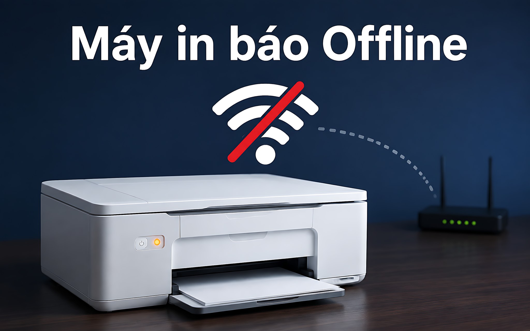 Nguyên nhân khiến máy in Wi-Fi mất kết nối giữa chừng