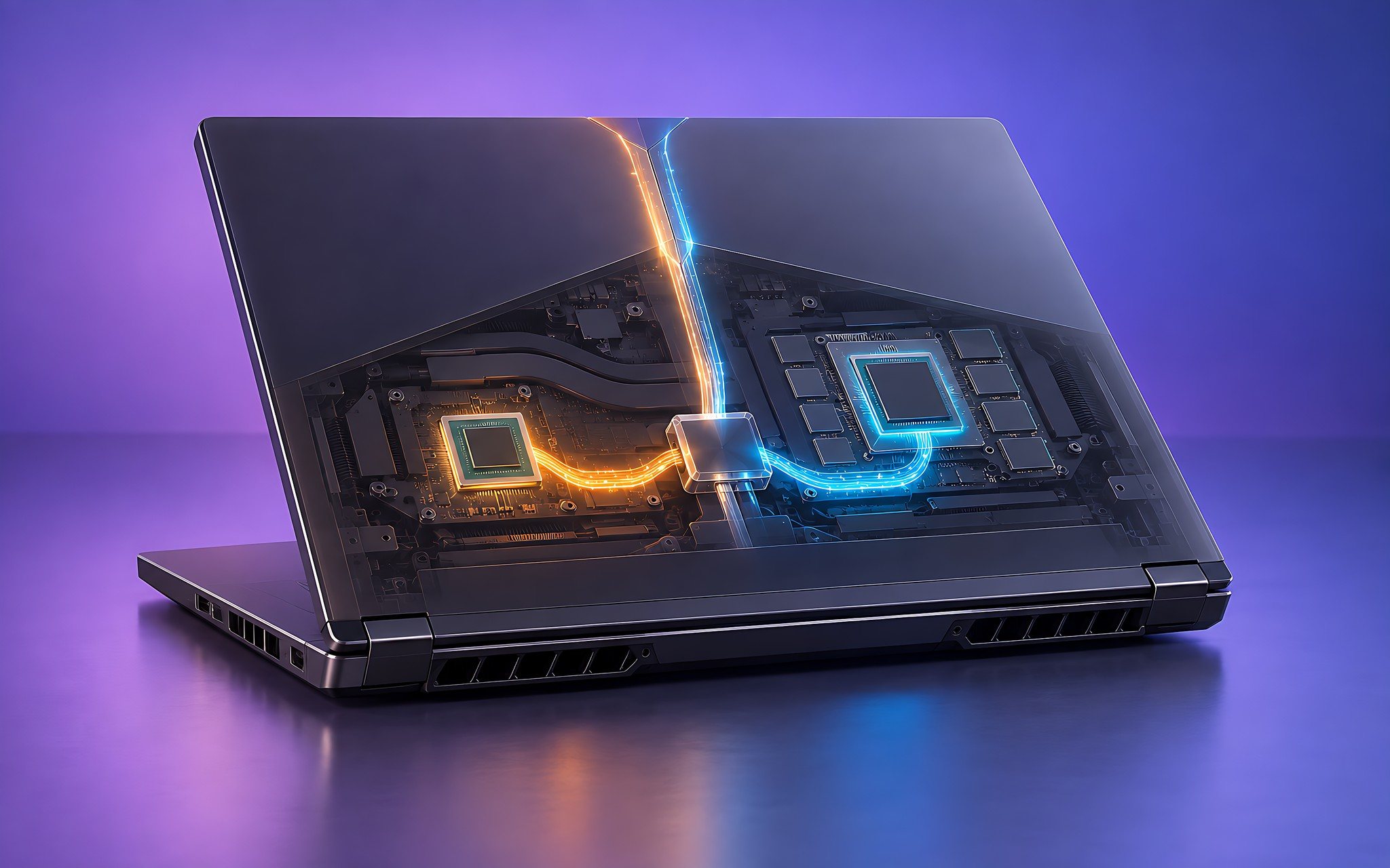 Laptop có iGPU và GPU rời khiến việc bật phụ thuộc hãng