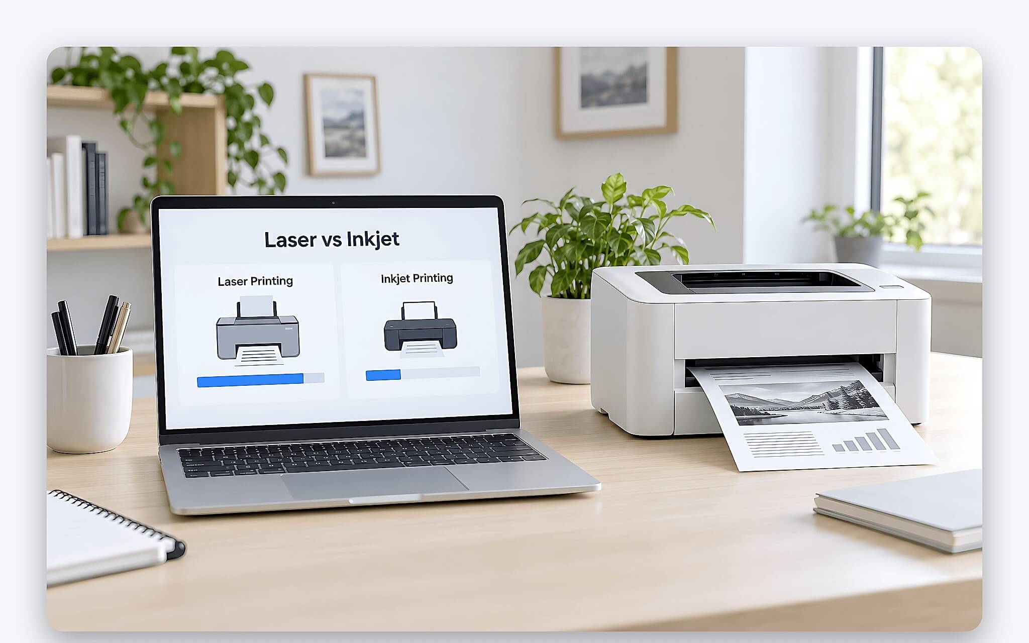 Đánh giá tốc độ in ấn thực tế giữa máy in laser và máy in phun Đánh giá tốc độ in ấn thực tế giữa máy in laser và máy in phun