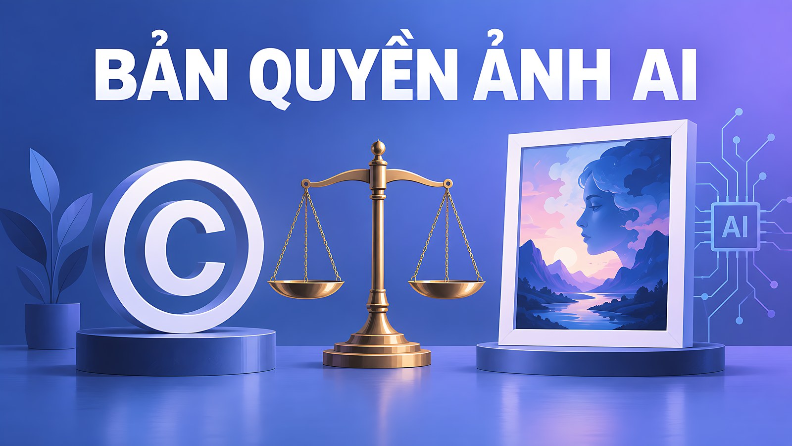 Bản quyền và tính pháp lý của ảnh do AI tạo