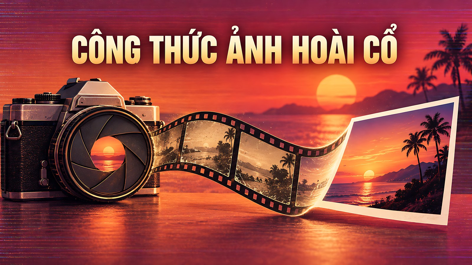 Công thức prompt ChatGPT tạo ảnh hoài cổ chất phim thập niên 1980