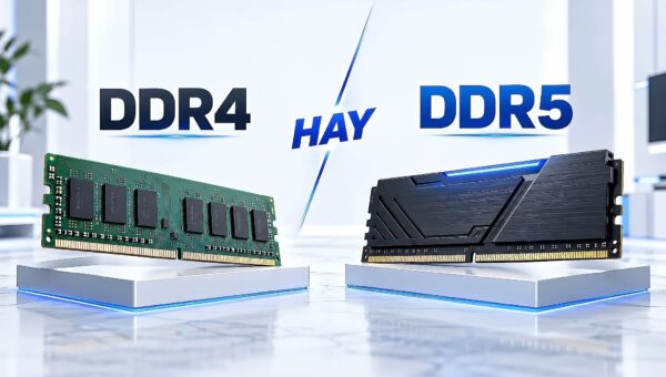 RAM DDR4 và DDR5 trên laptop – Băng thông, độ trễ CAS và giới hạn iGPU