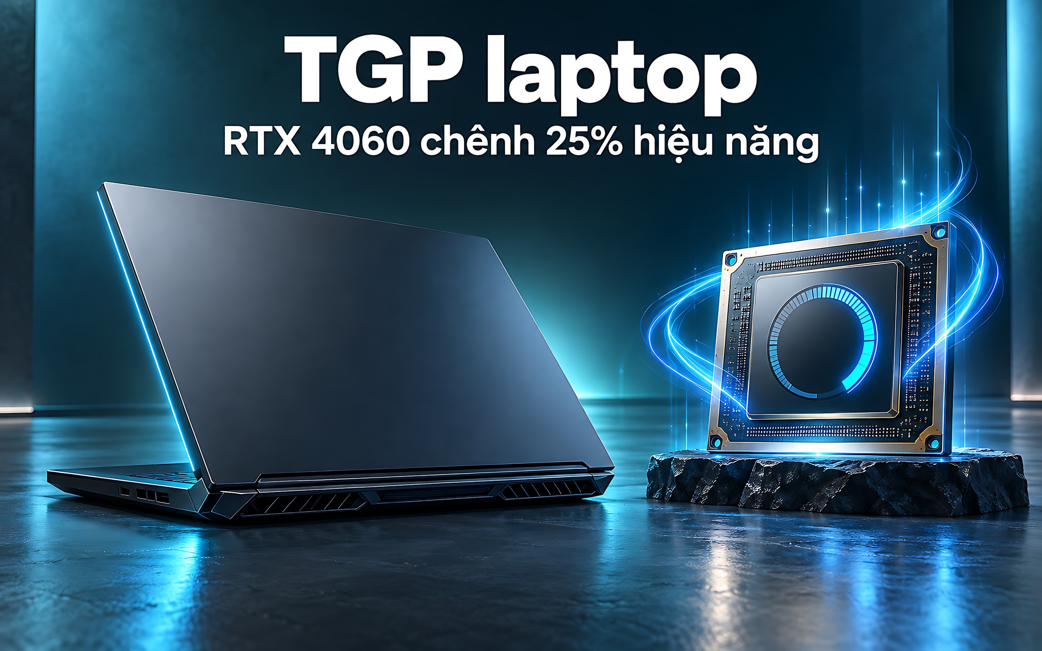 TGP laptop - Cùng RTX 4060 nhưng hiệu năng chênh lệch tới 25%
