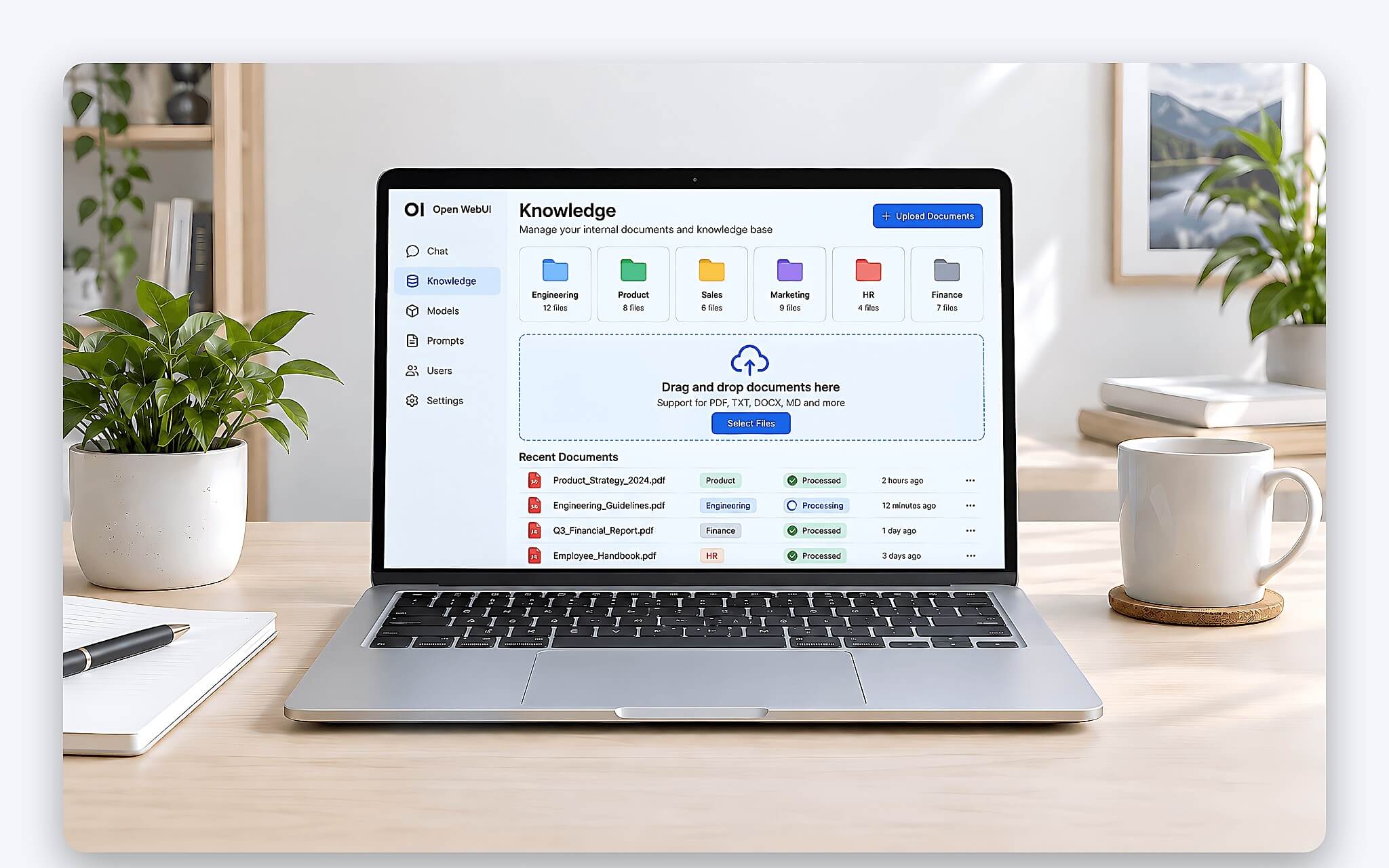 Nạp tài liệu nội bộ vào kho Knowledge của Open WebUI Nạp tài liệu nội bộ vào kho Knowledge của Open WebUI