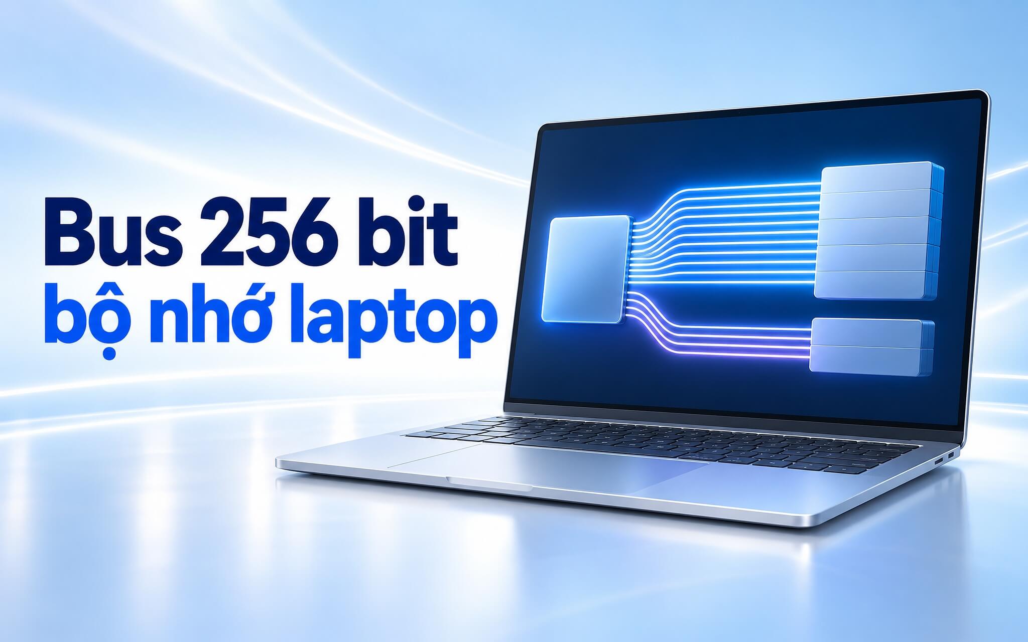 Bus 256 bit trên laptop - Độ rộng bus bộ nhớ nuôi GPU tích hợp ra sao