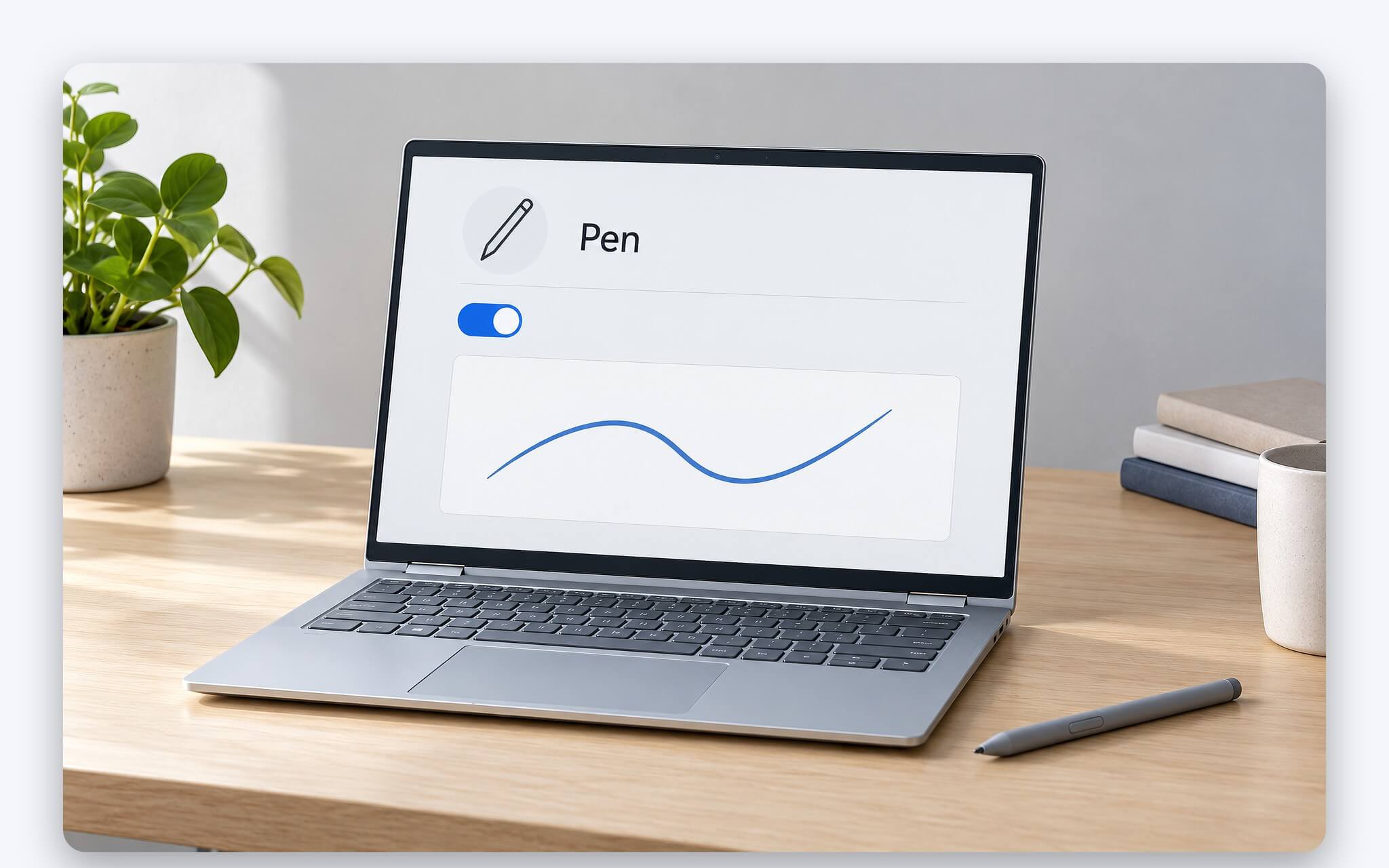 Kiểm tra mục Pen and touch và cài đặt Pen & Windows Ink cho bút cảm ứng trên laptop