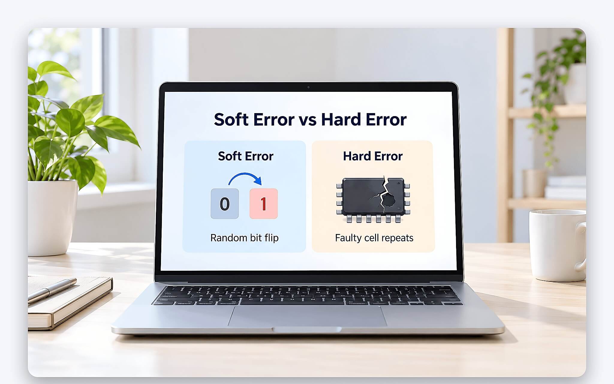 Biểu đồ tỷ lệ lỗi bộ nhớ ECC ghi nhận trong nghiên cứu thực địa của Google