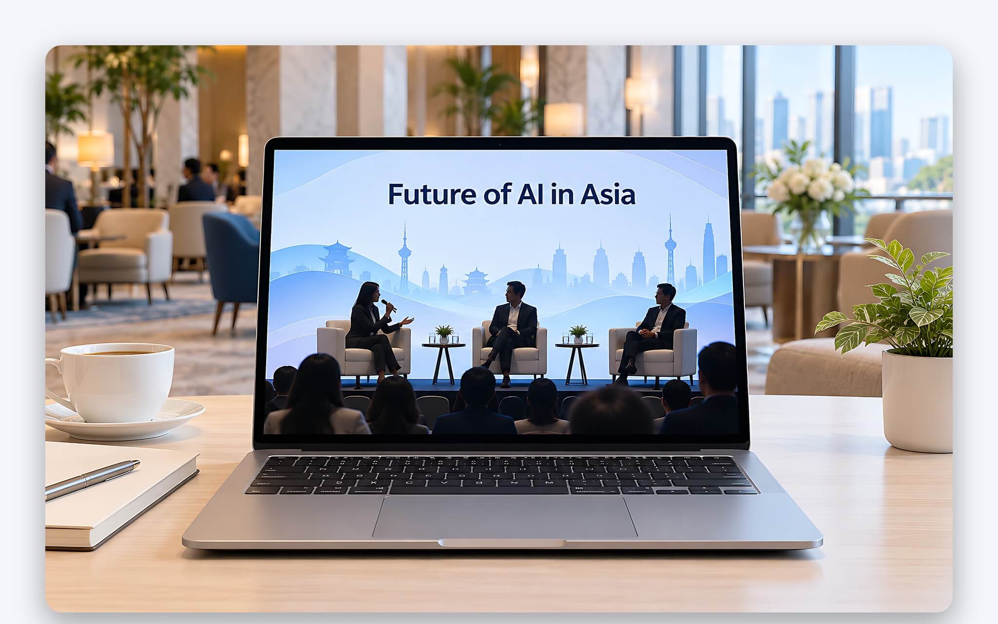 CEO Intel Lip-Bu Tan phát biểu về nhu cầu hạ tầng AI tại hội nghị DBS ở Singapore