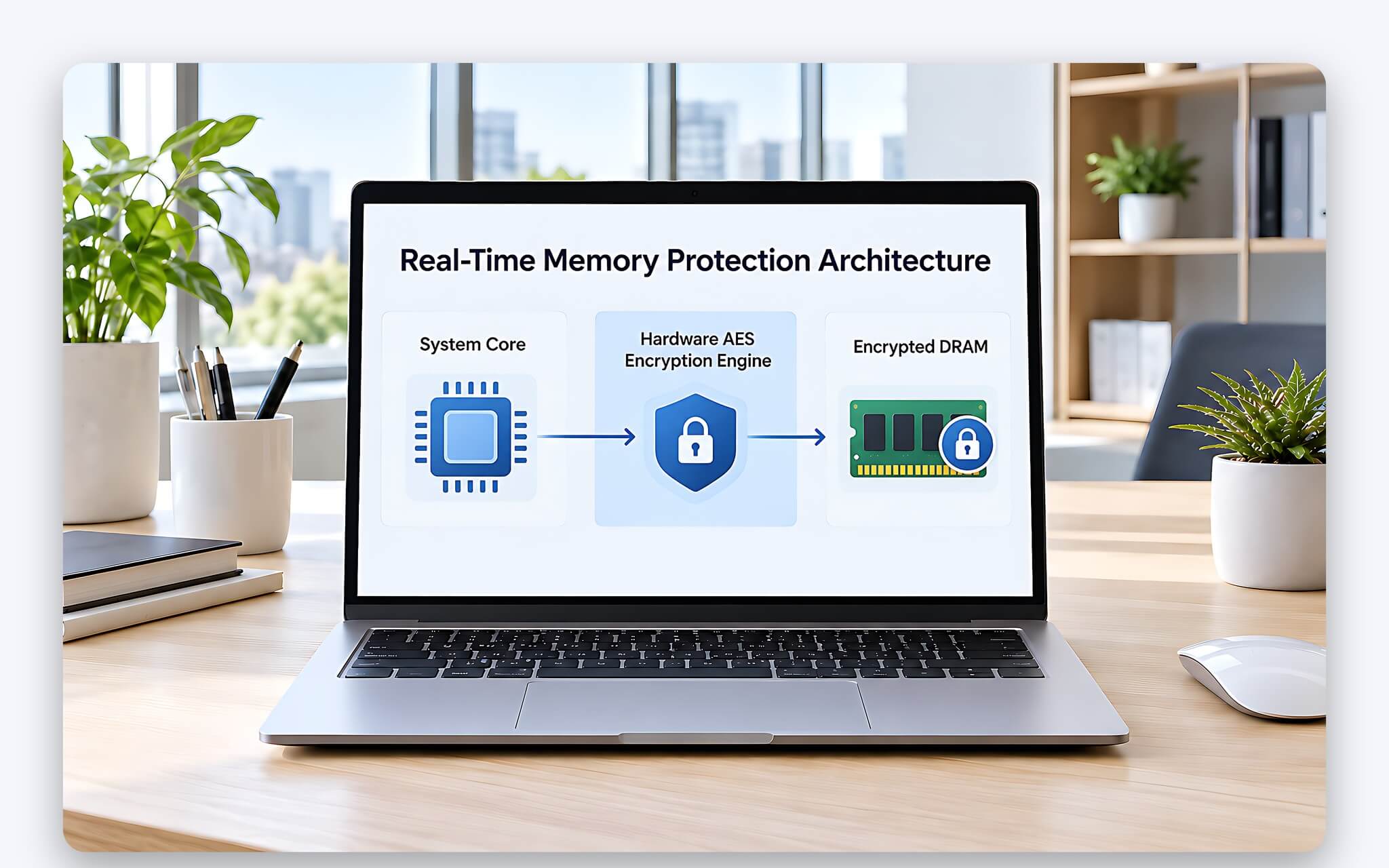 Memory Guard mã hoá dữ liệu trong RAM để chống đọc trộm khi laptop bị mất