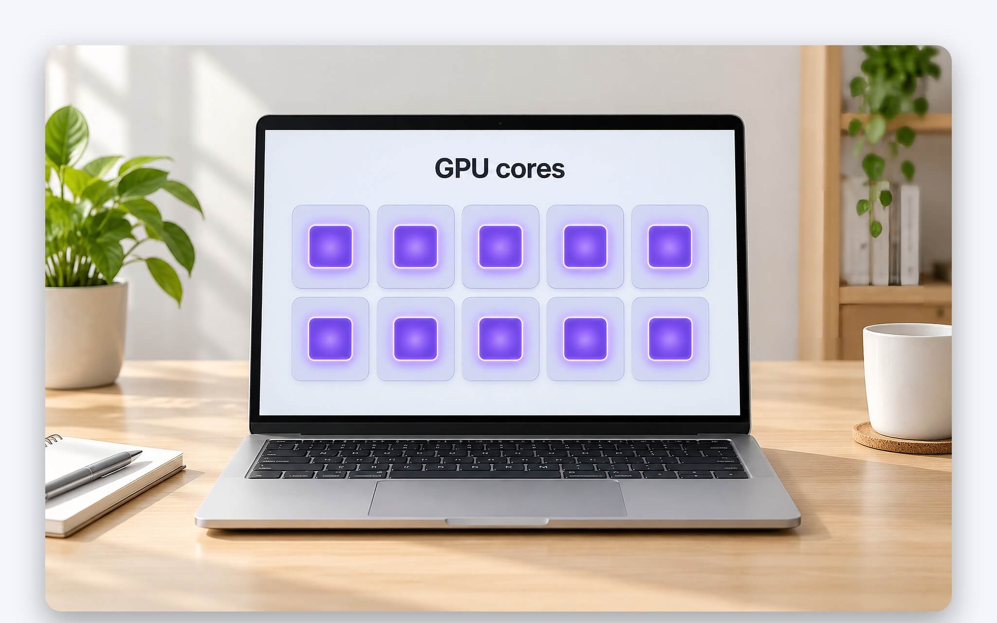 Neural Accelerator đặt trong từng nhân GPU của Apple M5 bên cạnh khối số học và dò tia