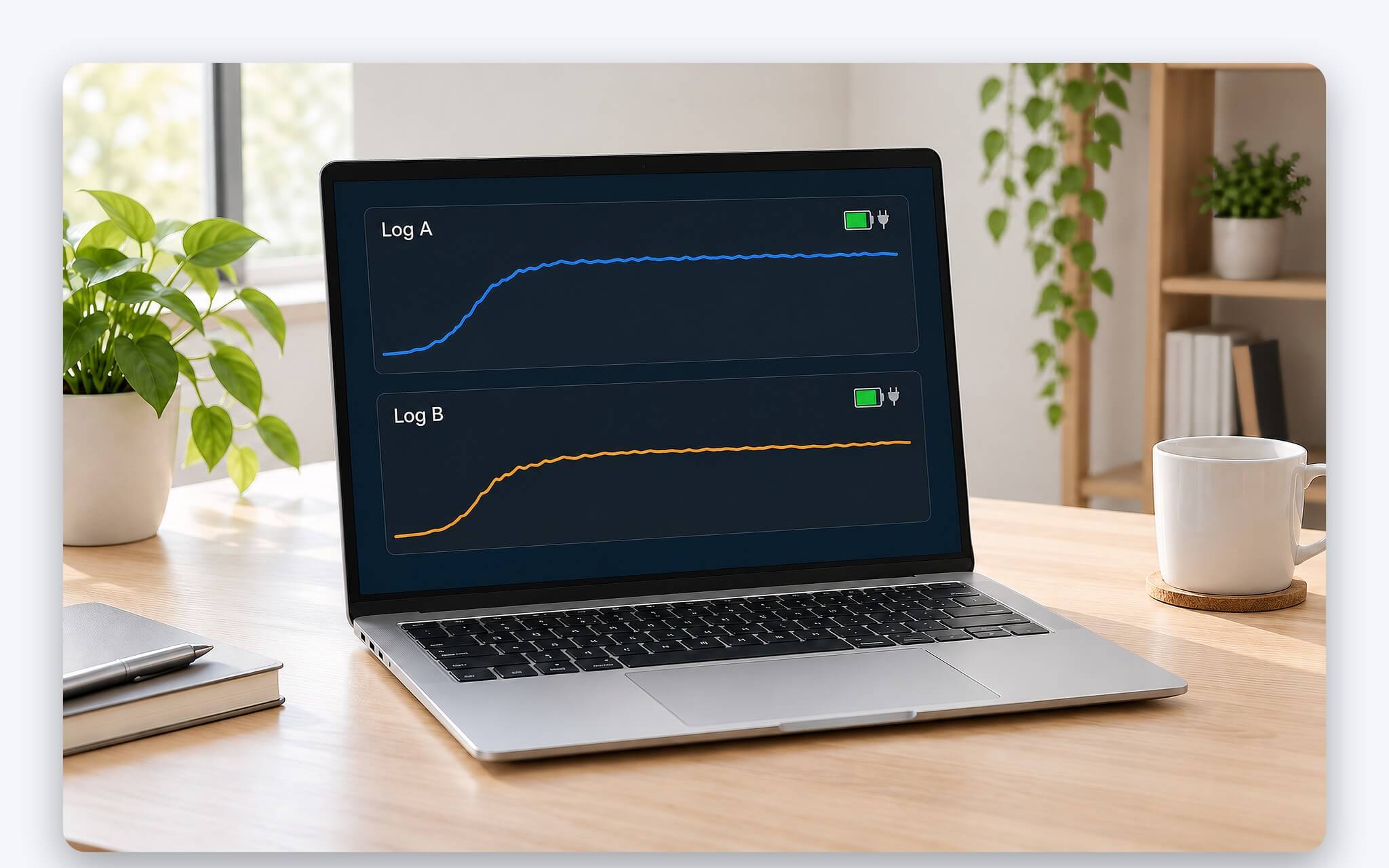 Ghi nhật ký ThrottleStop trên laptop để theo dõi xung nhịp và cờ giới hạn theo thời gian