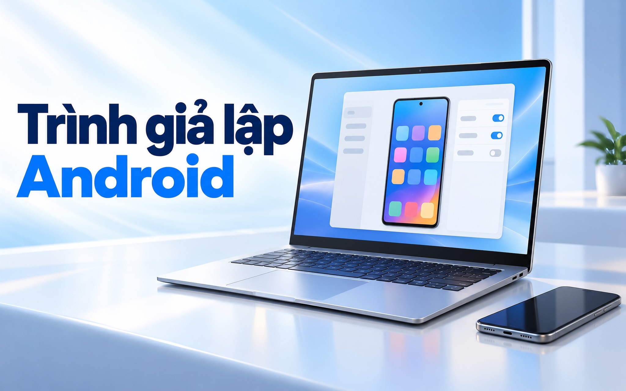 Trình giả lập Android trên laptop - Cấu hình cần gì để chơi game mobile